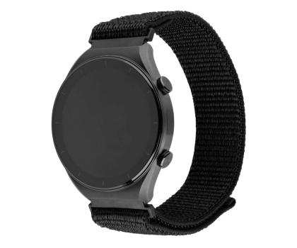 Pasek i akcesoria do zegarków FIXED Sporty Strap do Smartwatch (20mm) czarny FIXNST2-20MM-BK